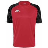 Kappa - Daverno - T-shirt - Rood/Zwart - Heren
