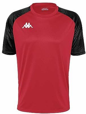 Kappa - Daverno - T-shirt - Rood/Zwart - Heren