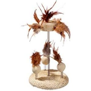 Karlie 46808 Nava Sisal en luffa speelgoed H: 25 cm ø: 15 cm beige