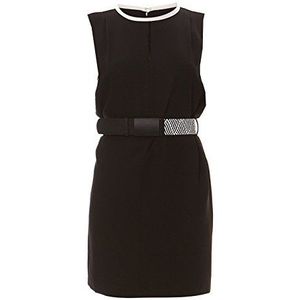 Esprit Etui-jurk voor dames, met brede riem, zwart (black 001), 38 NL