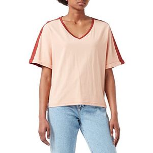 G-STAR RAW Dames Joosa Loose T-Shirt, meerkleurig (Peach Nougat/Auburn B353-d098), XS