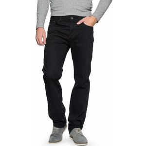 Cross Jeans heren normale tailleband F 193-552, zwart (black/black), 36W x 34L