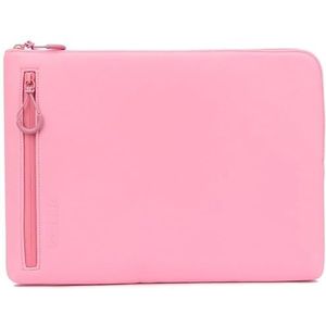 Golla Laptoptas, waterdichte laptophoes van neopreen, voor MacBook, Asus en andere notebooks, elegante laptophoes, ritssluiting met neopreen mantel, 15 inch, roze