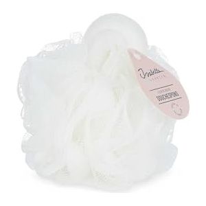 Isabelle Laurier - Douchebloem en bad wit - lichaamsspons - cadeau voor dames