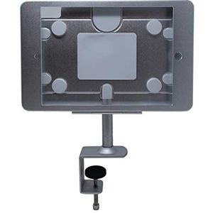 System-S Stangen houder met slot bevestiging van metaal in grijs voor iPad Pro 10.5