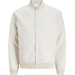 JACK & JONES Jjwarrior College Bomberjack voor heren, maanbeam, L