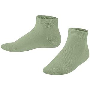FALKE Uniseks-kind Korte sokken Family K SN Duurzaam Katoen Kort eenkleurig 1 Paar, Groen (Light Green 7313) nieuw - milieuvriendelijk, 31-34