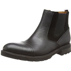 Tommy Hilfiger CURTIS 11A Chelsea boots voor heren, Zwart 990, 41 EU