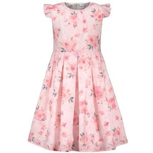 SALT AND PEPPER BY KIDS PARK Girls Dress Rose Flowers speeljurk, roze, 116 meisjes, Roze, 116 cm