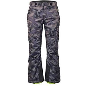 Killtec Heren Combloux MN PNTS functionele broek met randbescherming en sneeuwvanger, grafiet, 3XL