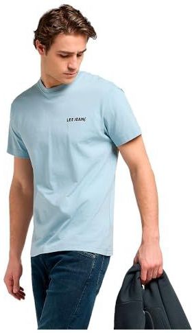 Lee - 112370520 - T-shirt - Jet Stream Blue - Korte Mouwen