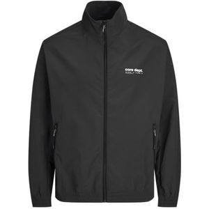 Jack & Jones JCOFLINT Light Jacket korte jas voor heren, zwart, XL, zwart, XL