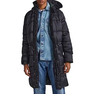 Pepe Jeans Blai Puffer Parka voor heren, Zwart (zwart), XS