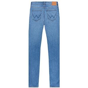 Wrangler Skinny jeans voor dames, zwart, 29W x 32L