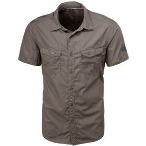 edc by ESPRIT heren slim fit vrijetijdshemd korte mouwen 044CC2F004