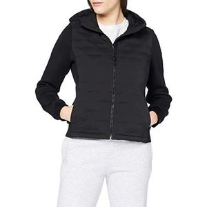 Superdry Storm Sonic Luxe Hybrid Transitional Jacket voor dames, zwart, L