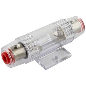 SeKi Mini ANL zekeringhouder rond - transparant tot 25 mm²; ook geschikt voor streep- en bladzekeringen; 1 stuk