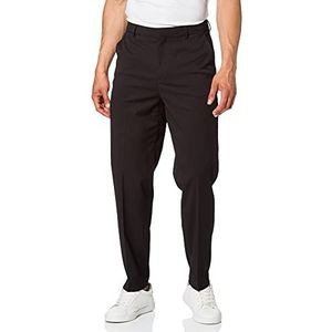 Scotch & Soda Lowry-Slim Fit-Mid Rise-gerecyclede polyestermix, casual broek, 0008 Black, 26