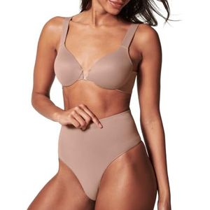 Spanx Ecocare Everyday Shaping String voor dames, lichtbruin, S, Koffie bruin buitenste Lait, S