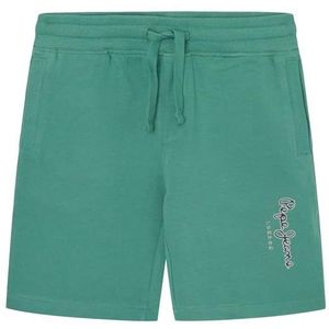 Pepe Jeans New Eddie Short voor jongens, groen (Jungle Green), 6 jaar, groen (Jungle Green), 6 Jaren