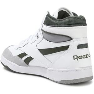 Reebok Unisex Bb 4000 Ii Mid Sneaker, Ftwr Wit Koud Grijs 3 Varsity Groen F23, 39 EU
