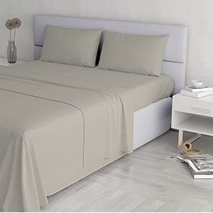 Italian Bed Linen Beddengoedset Elegant, grijs, tweepersoonsbed