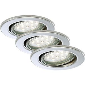 Briloner Leuchten LED-inbouwspot, inbouwlamp, plafondspot, LED-inbouwspot, plafondinbouwspot, inbouwlamp, inbouwlamp, inbouwlampen, plafond, LED-inbouwlampen, zwenkbaar