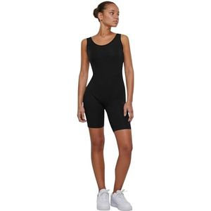 Urban Classics Organic Stretch Jersey Jumpsuit voor dames, zwart, M