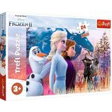 Trefl, Puzzel, Disney Frozen 2, 24 Maxi elementen, Toverreis, voor kinderen vanaf 3 jaar