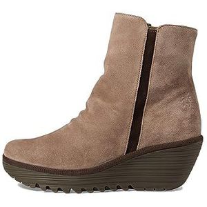 Fly London Yopa461fly Enkellaars voor dames, Taupe Expresso, 42 EU