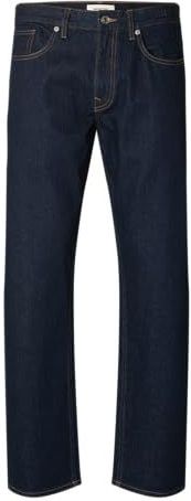 Selected - 196 Straight Fit - Spijkerbroek - Volledige Lengte