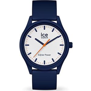 Ice-Watch - ICE solar power Pacific - Blauw herenhorloge met siliconen band - 017767 (Medium)