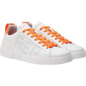 Replay Dames POLYS W Blink Sneaker, 076 White Orange, 38 EU, 076 Wit Oranje, 38 EU