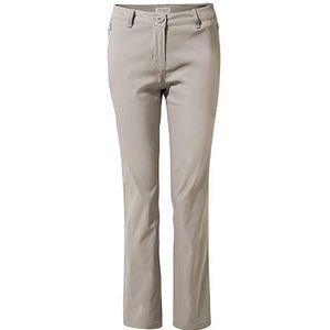 Craghoppers PRO Stretch Lange Pijpen Damesbroek - Platinum - 20 - Lang, Platina, 46