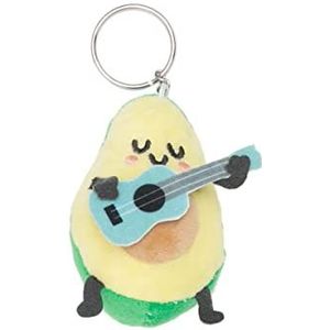 Mr Wonderful WOA2212201EMZ2,Keyring Plush – avocado met gitaar,Meerkleurig