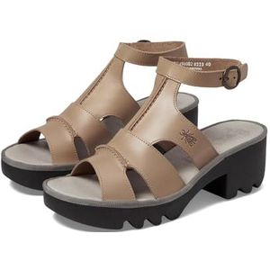Fly London Tawi496fly sandaal voor dames, Taupe, 5 UK
