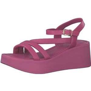 MARCO TOZZI Heeled Sandal by Guido Maria Kretschmer 2-28009-42 dames, Fuchsia, 36 EU