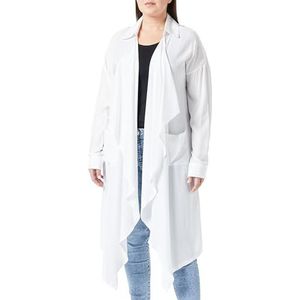 caspio Dames blousejack blouse, wit, XL