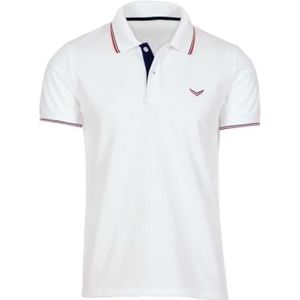 Trigema Poloshirt voor heren, wit (wit 001), 3XL