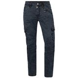 Timezone Regular Ben Cargo broek voor heren, blauw (Dark Night Blue 3115), 33W / 34L