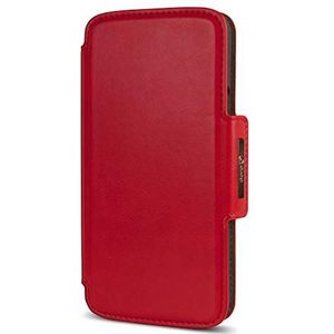 Doro 8050 hoes met portemonnee en creditcardvakjes (rood)