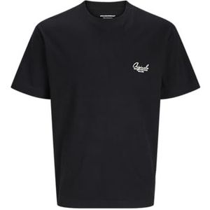 Jorislington Type Graphic Back Tee Ss Cn, zwart, XS