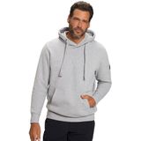 JP 1880 Heren grote maten grote maten Menswear L-8XL Jay-PI Hoodie, Homewear, capuchon, kangoeroezak, tot 8 XL 808236, grijs melange, 3XL