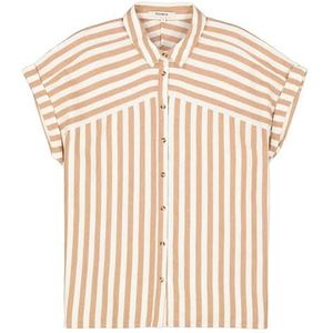 P40238_Dames Shirt ss, off-white, S