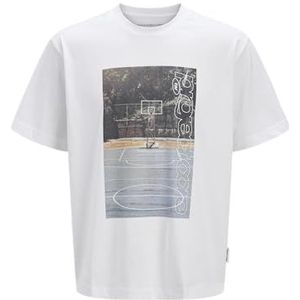 JACK & JONES - JCOUNION - Shirt - Grijs - Motiefprint