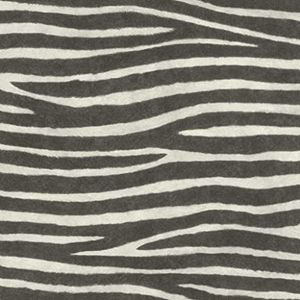 Rasch Behang 751727 - vliesbehang met zebra-patroon in zwart-wit, Animal Print Behang uit de African Queen III collectie