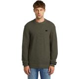 G-STAR Honey Comb Structuur Knit, grijs (Asfalt D27106-d631-995), XS