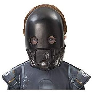 Star Wars - Masker K-2SO, kleur zwart (Rubies Spain 33697)