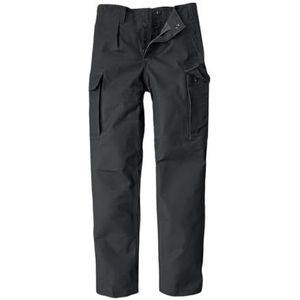 Cargobroek - Effen - Katoen - Knielengte - Regular Fit