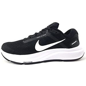 Nike Zoom Structure 24 Sneakers voor dames, zwart wit, 36.5 EU